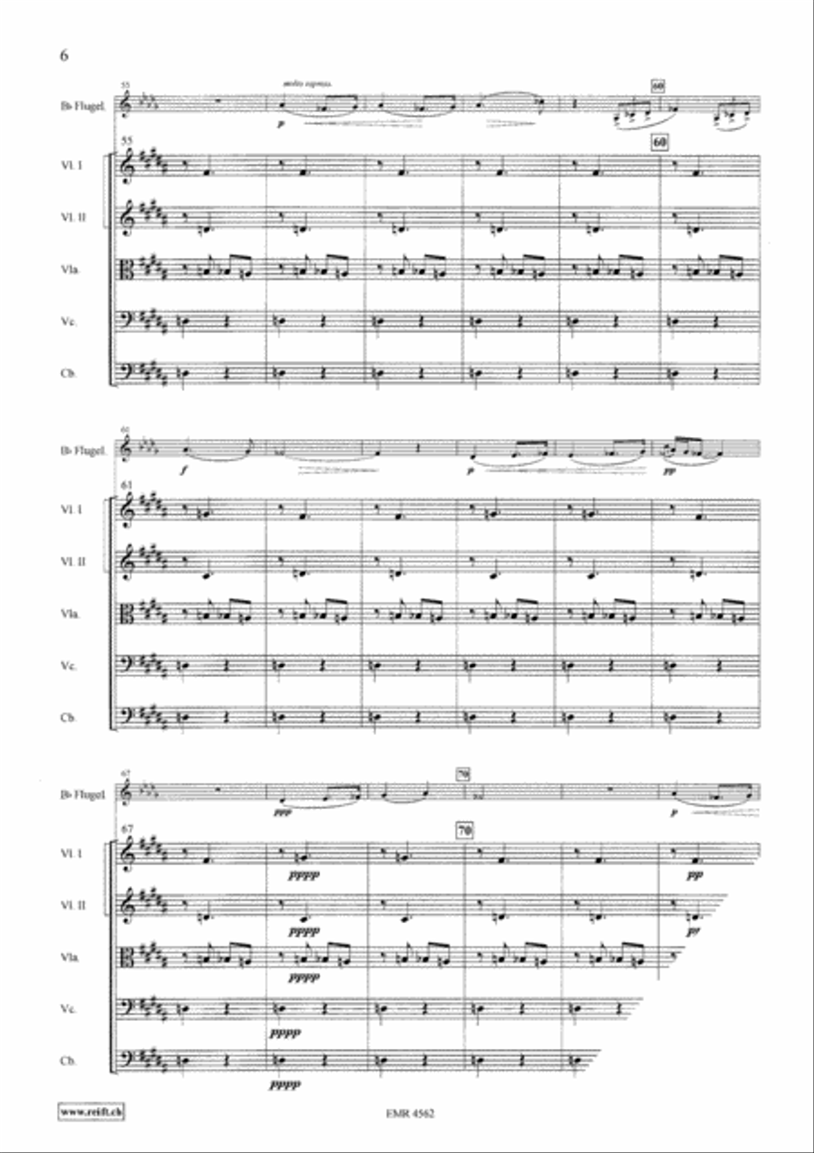 Andante Cantabile String Orchestra scores gallery preview page 6