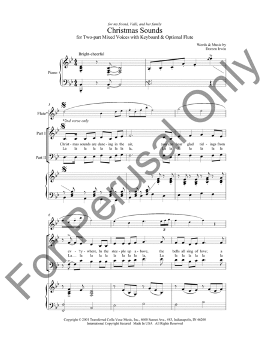 Christmas Sounds Christmas Sounds SA scores gallery preview page 2