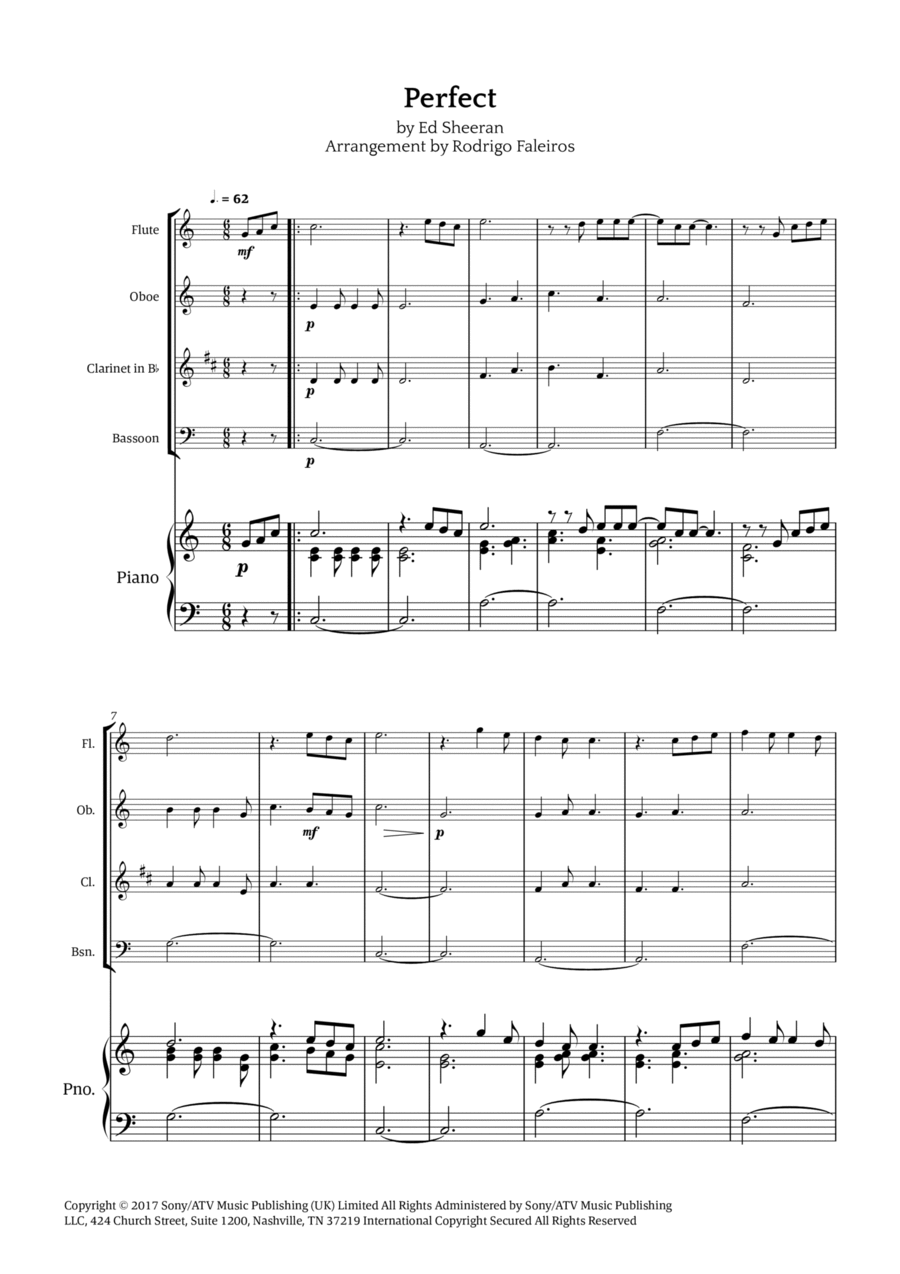 Perfect Bassoon scores gallery preview page 1