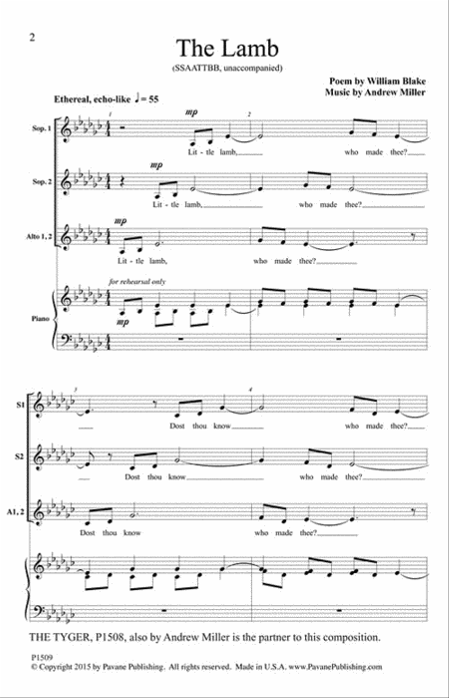 The Lamb Divisi scores gallery preview page 2