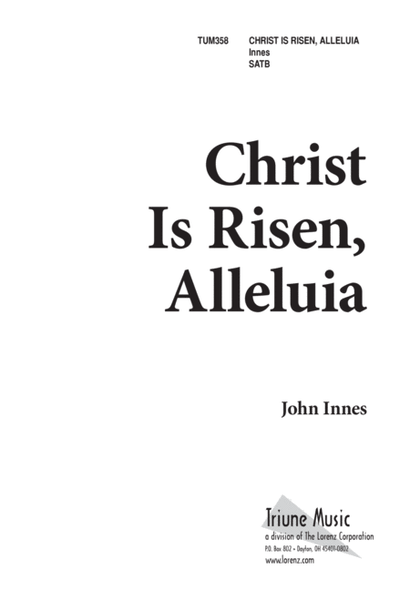Christ Is Risen, Alleluia