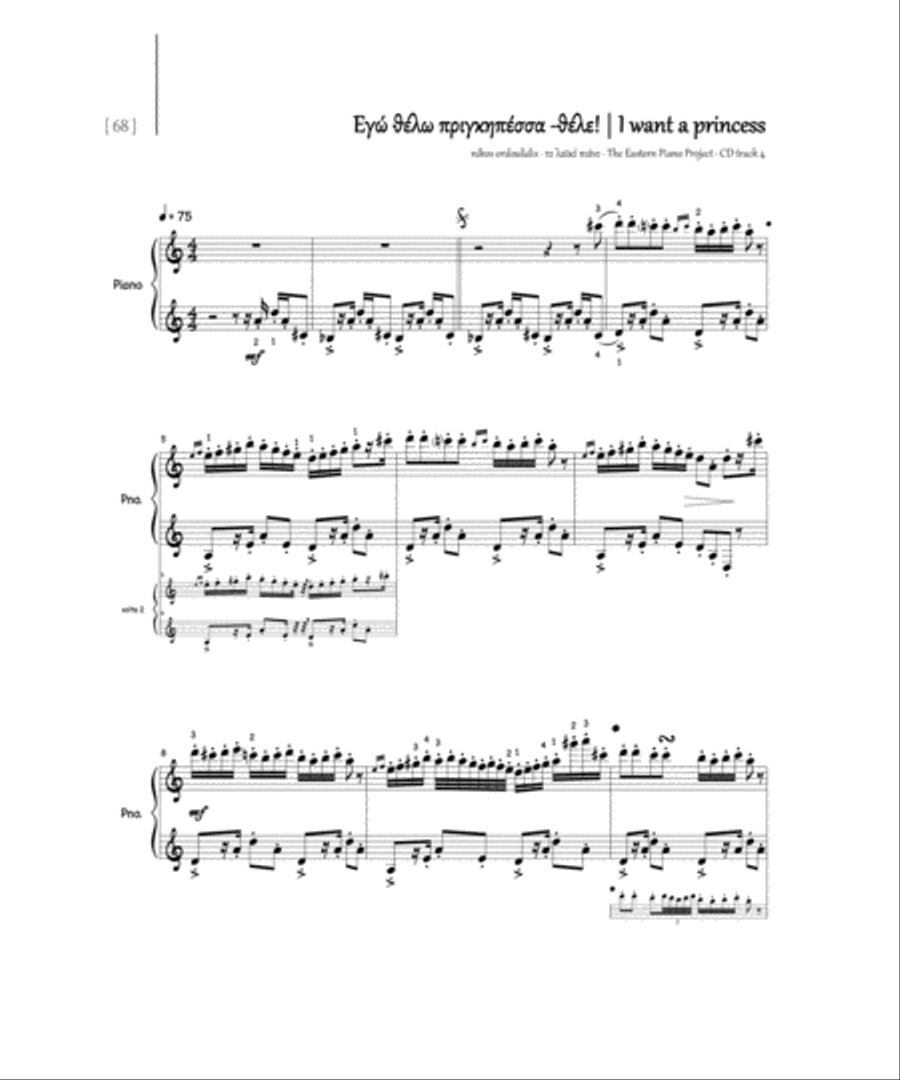 I want a princess Piano Solo scores gallery preview page 2