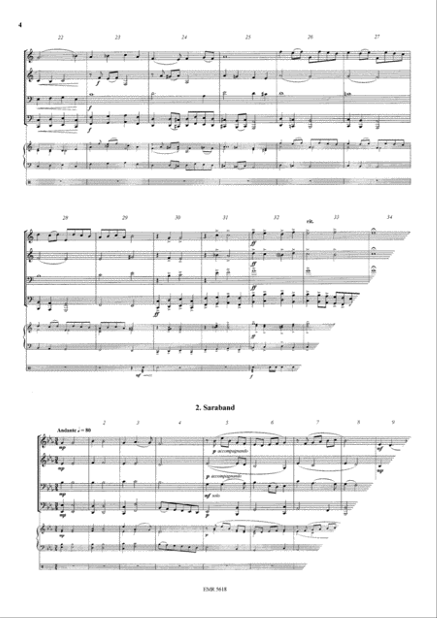 The King's Pleasure Brass Ensemble scores gallery preview page 5