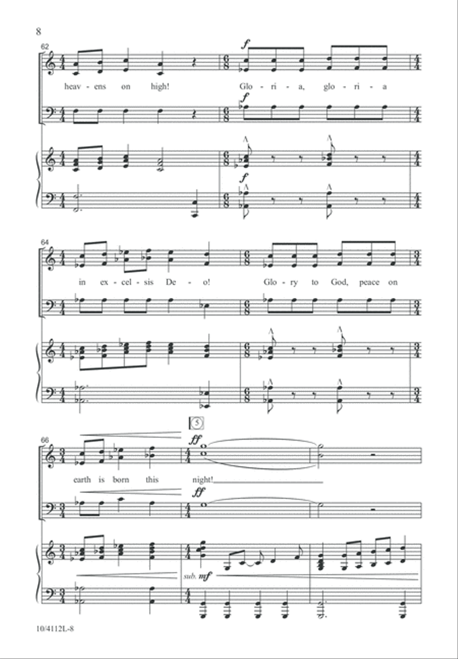 Echo Christmas Joy Echo Christmas Joy 3-Part scores gallery preview page 9