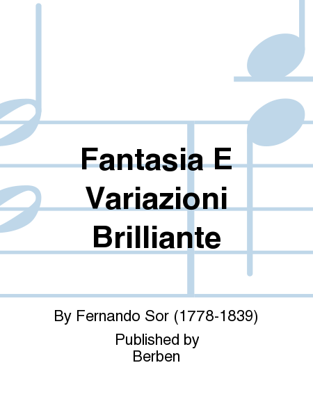 Fantasia E Variazioni Brilliante