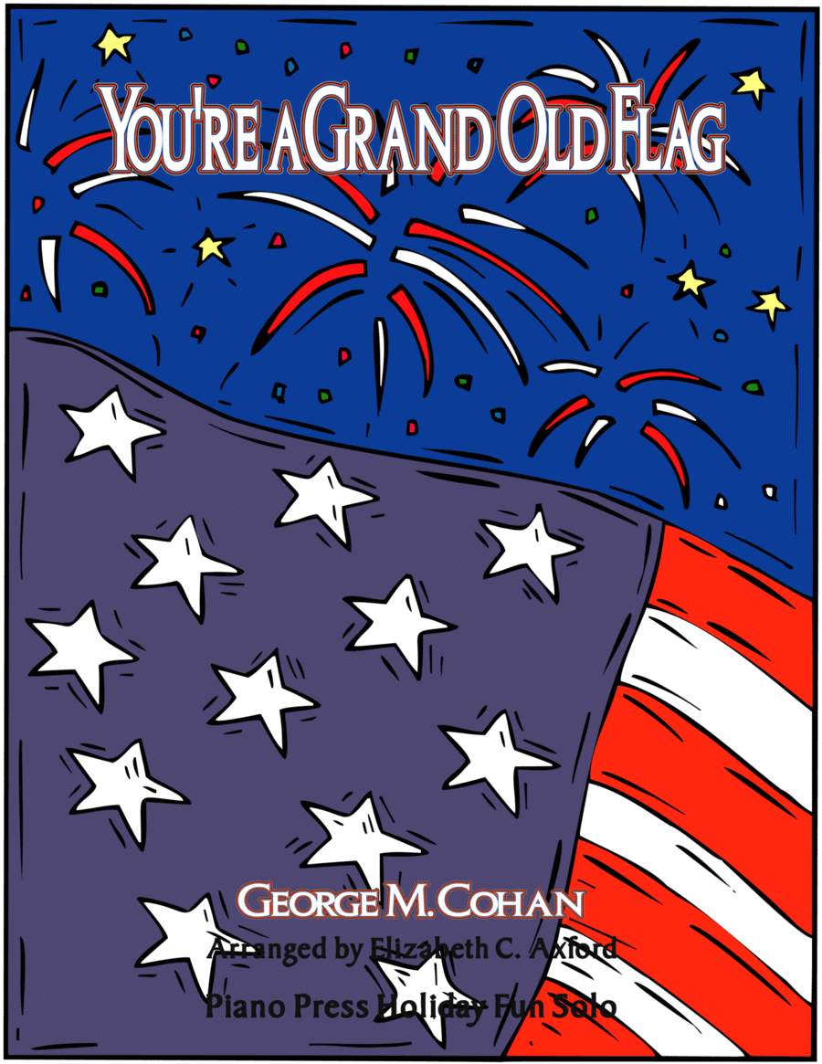 You're a Grand Old Flag Piano Method scores gallery preview page 1