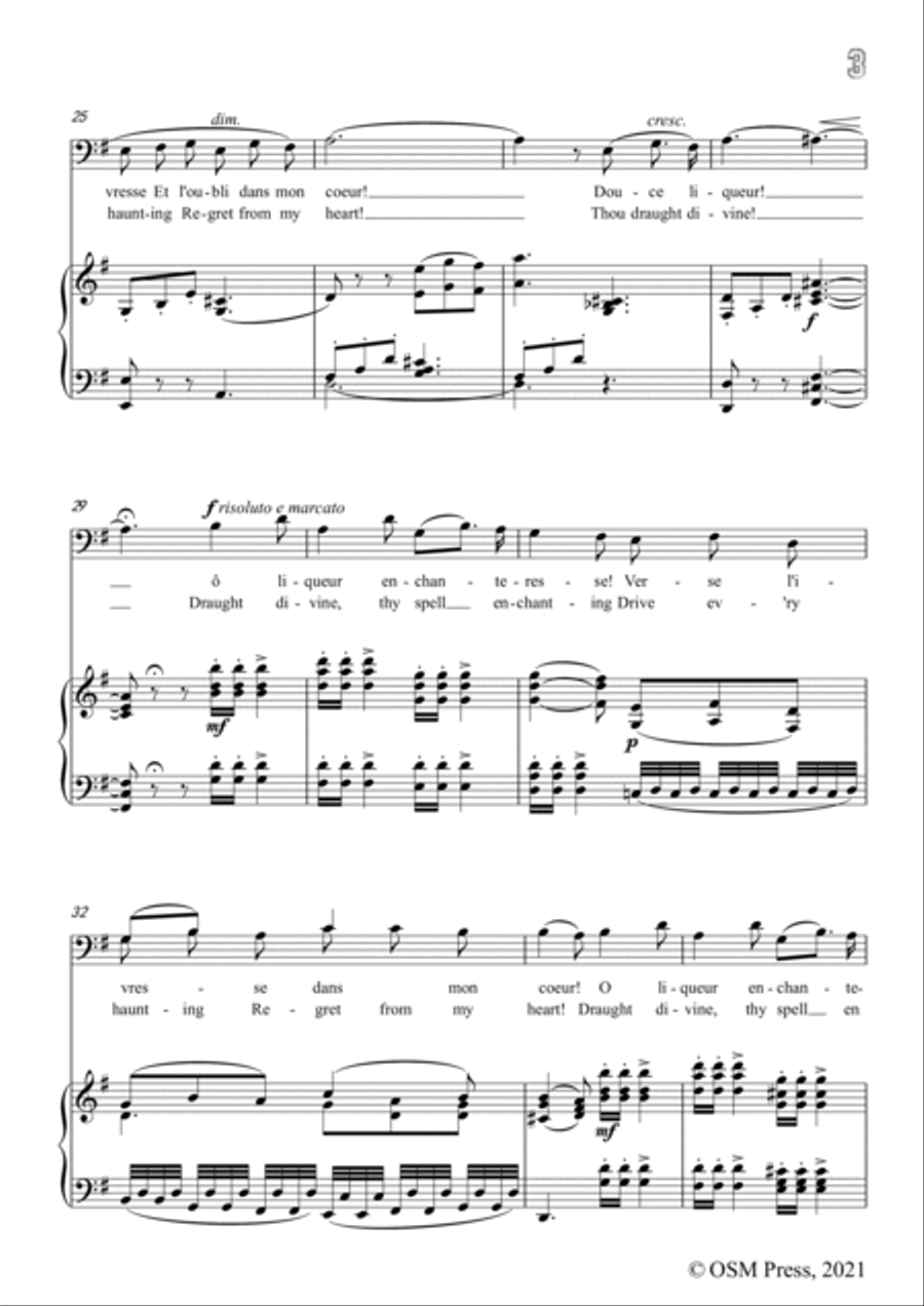 A. Thomas-O vin,dissipe le tristesse,in G Major,from Hamlet,for Voice and Piano Voice Solo scores gallery preview page 5