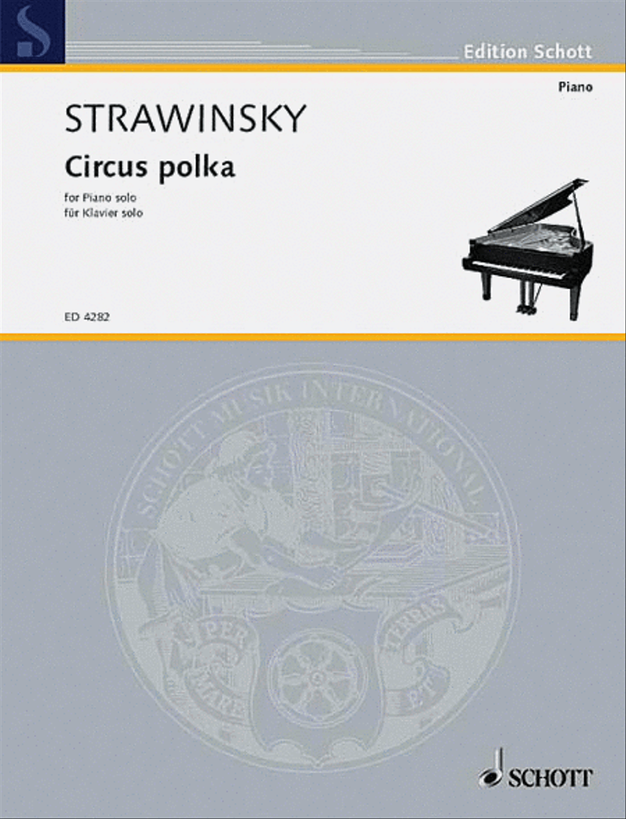 Circus Polka Piano Solo scores gallery preview page 1