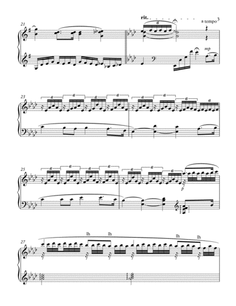 Sweet By and By, piano solo image number null