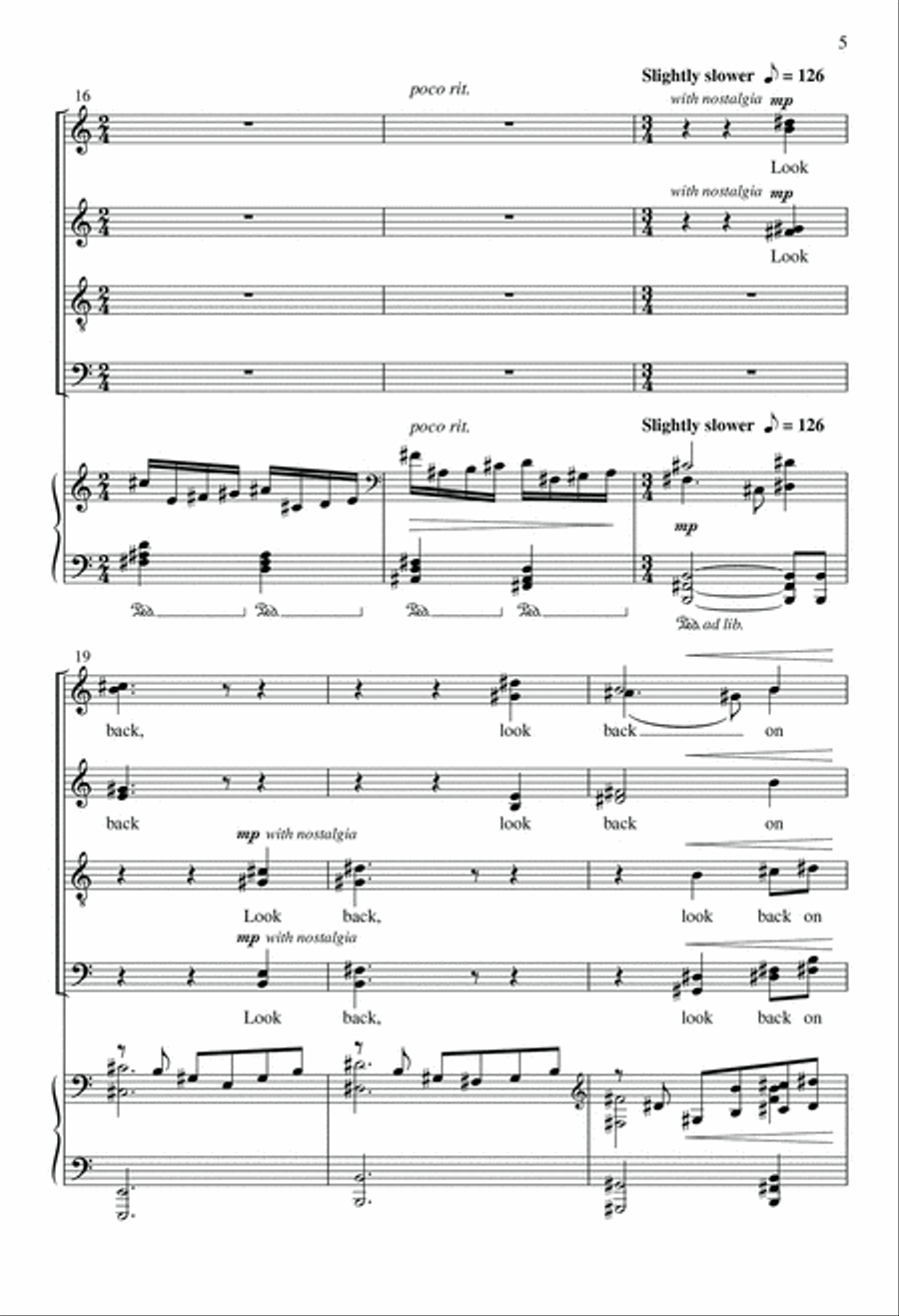 Look back on Time with kindly Eyes Divisi scores gallery preview page 4