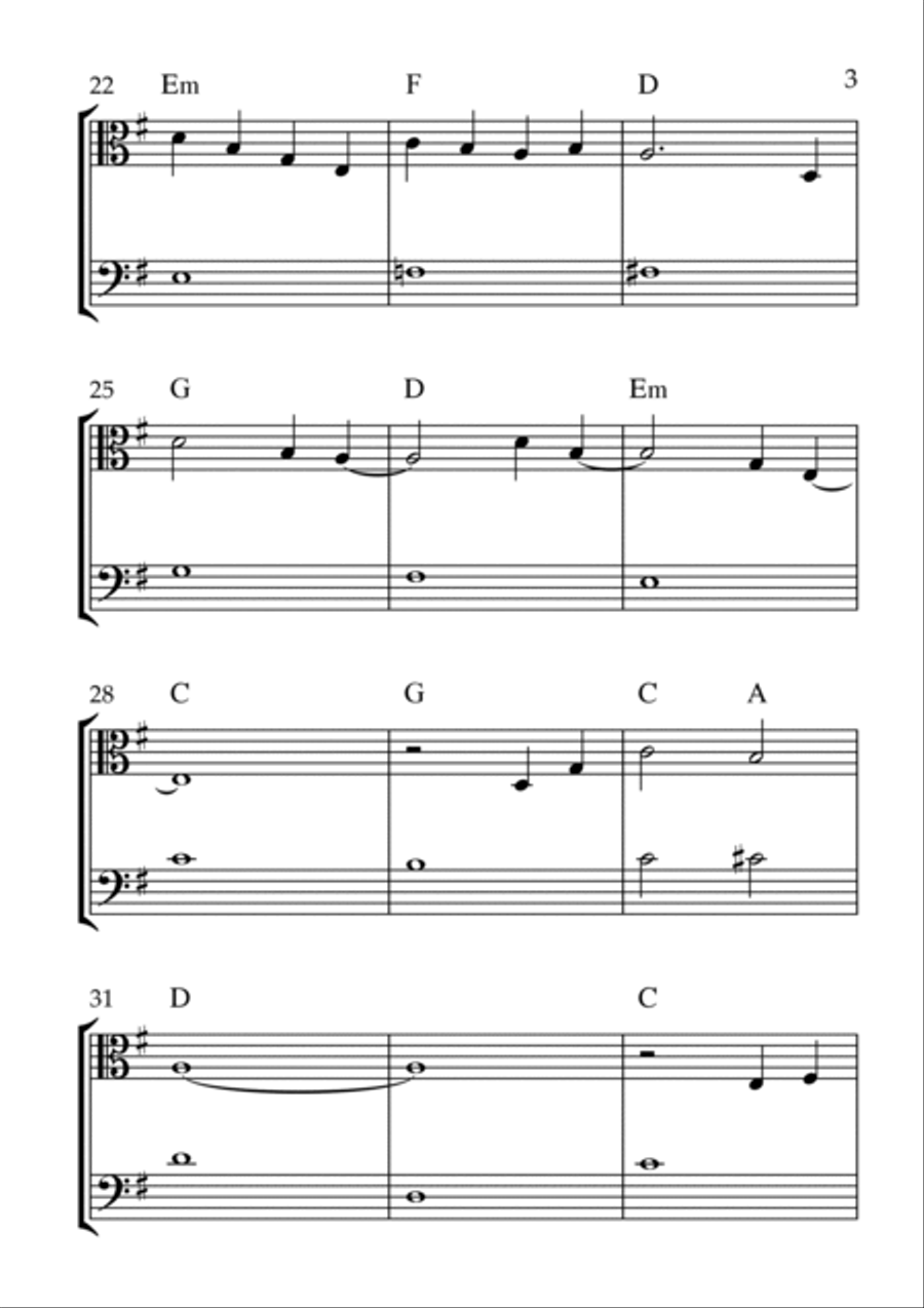 Can You Feel The Love Tonight Bassoon scores gallery preview page 3