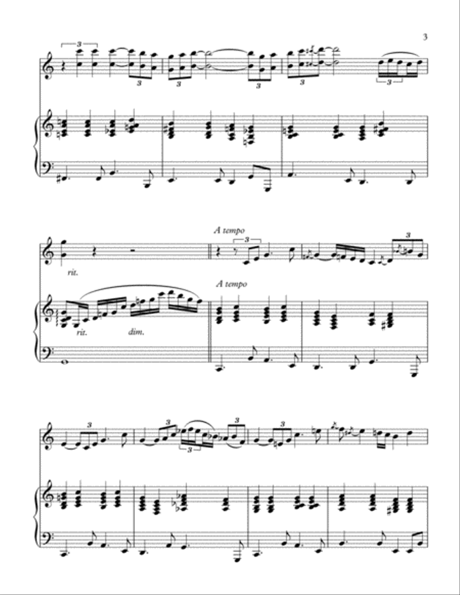 Have Yourself A Merry Little Christmas from MEET ME IN ST. LOUIS Violin Solo scores gallery preview page 4