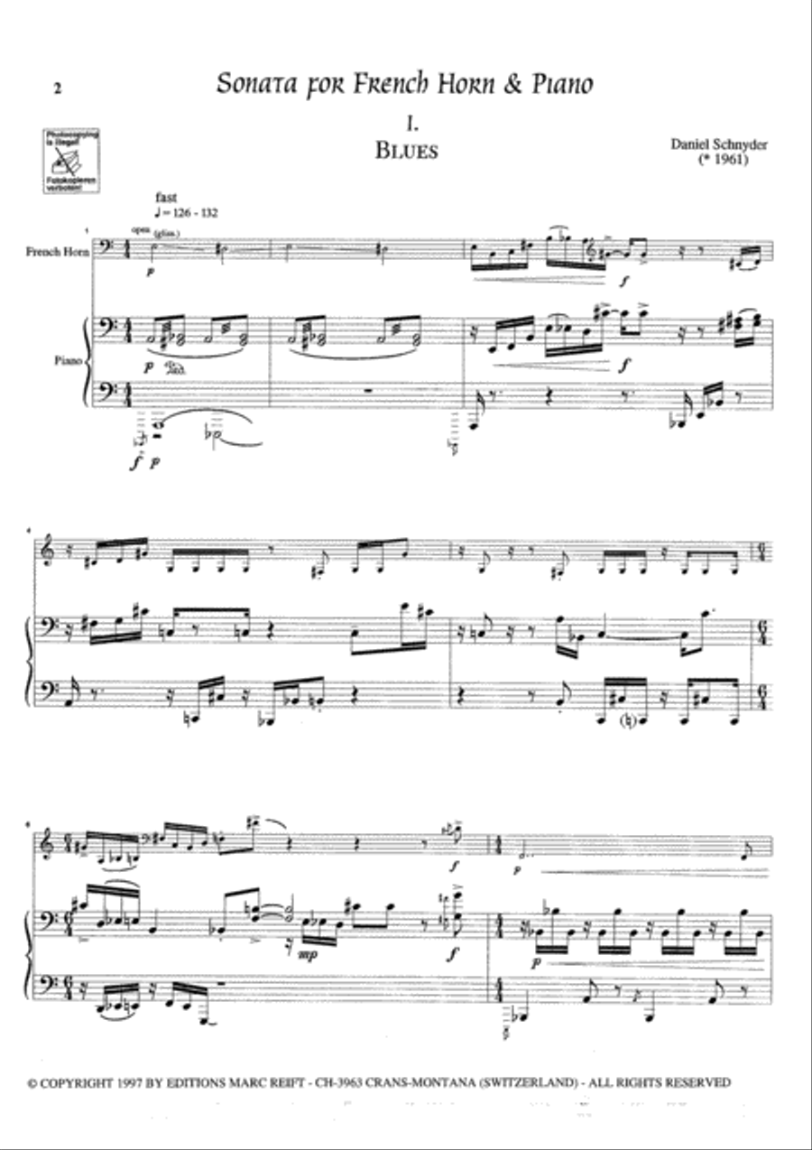 Sonata Sonata Horn scores gallery preview page 12