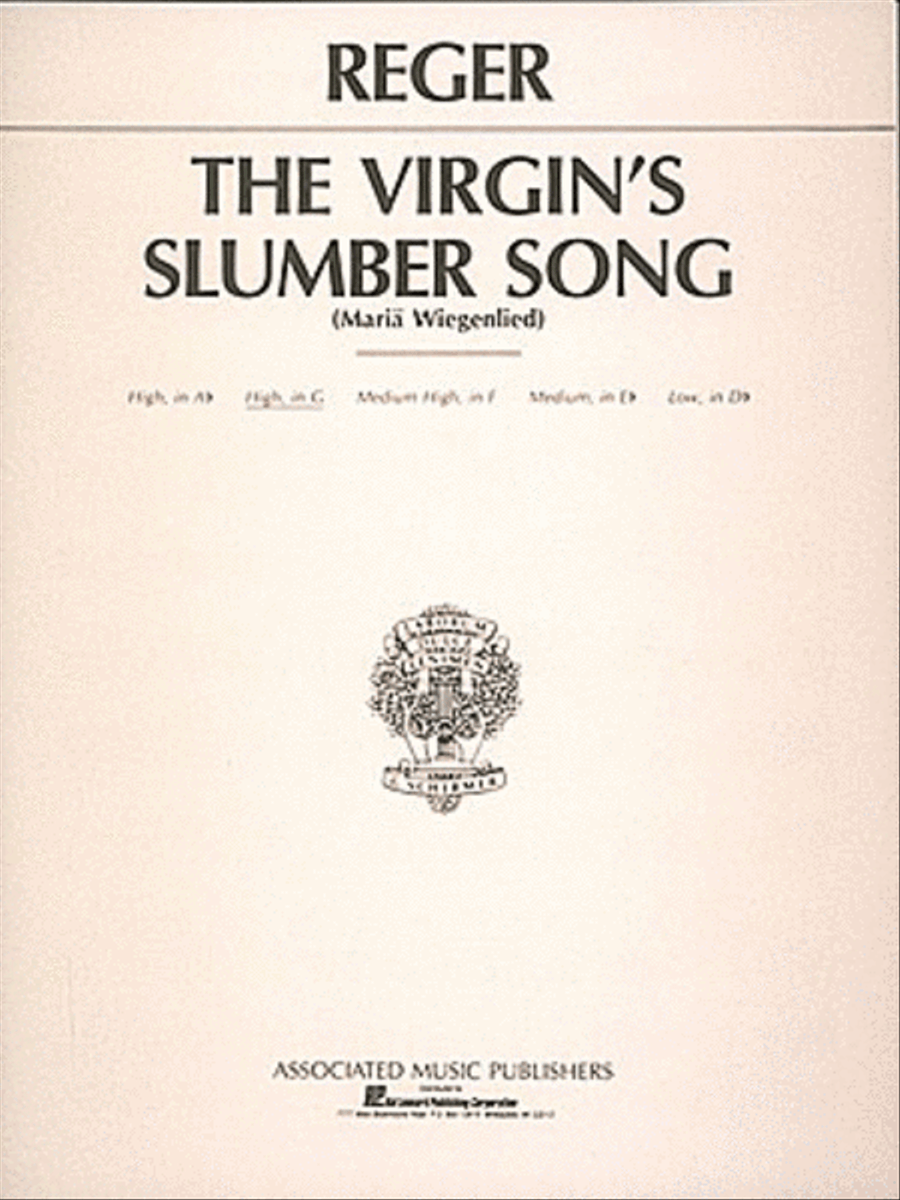 Virgin's Slumber Song Medium-High Voice scores gallery preview page 1