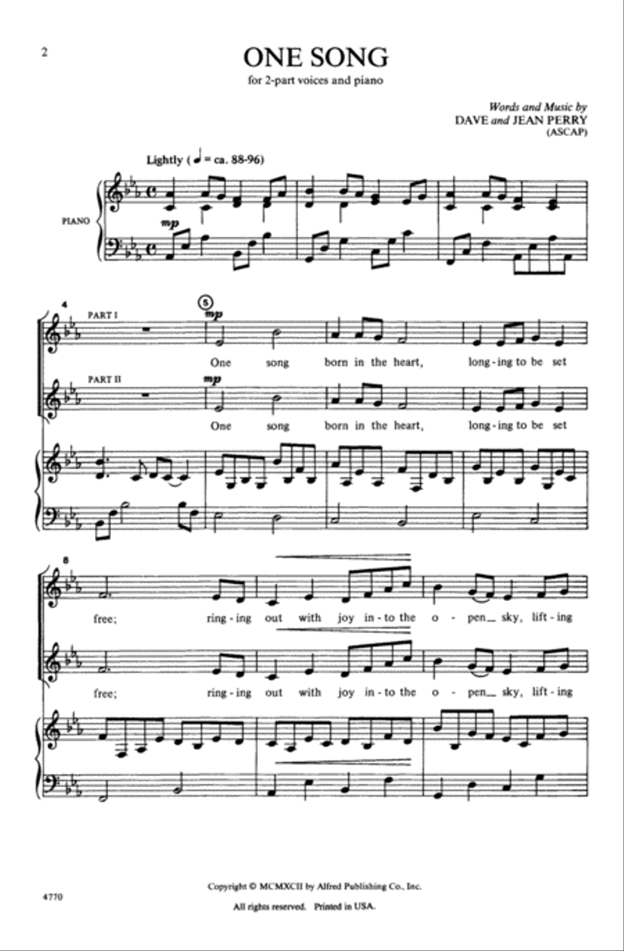 One Song