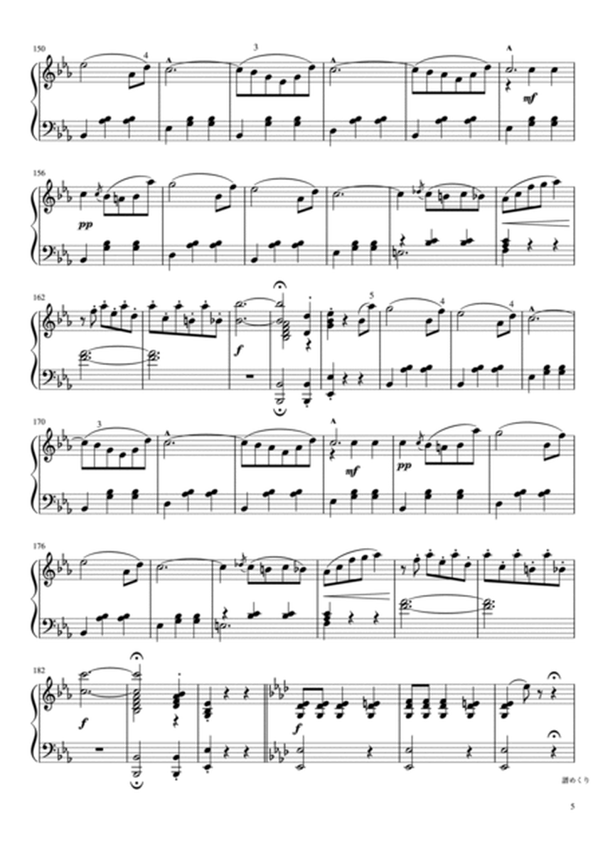 "Frühlingsstimmen" Pianosolo