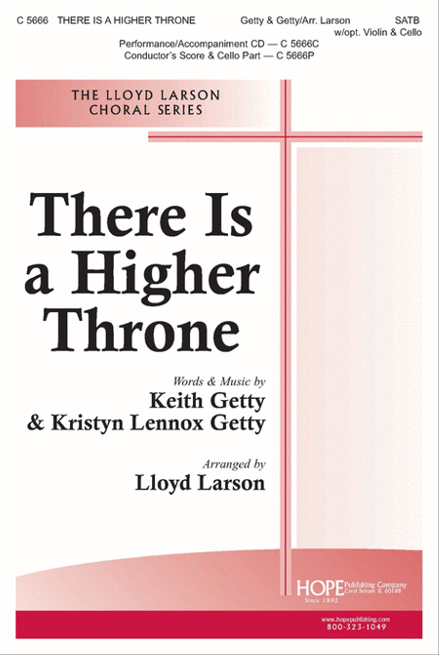 There Is a Higher Throne 4-Part scores gallery preview page 1
