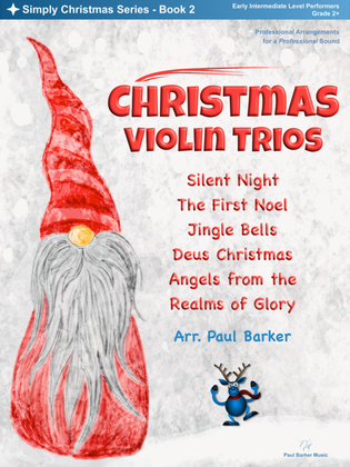 Book cover for Christmas Violin Trios - Book 2