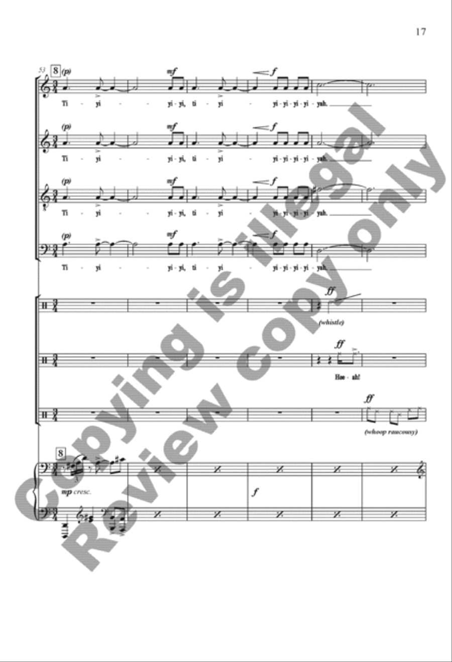 The Settling Years 4-Part scores gallery preview page 17