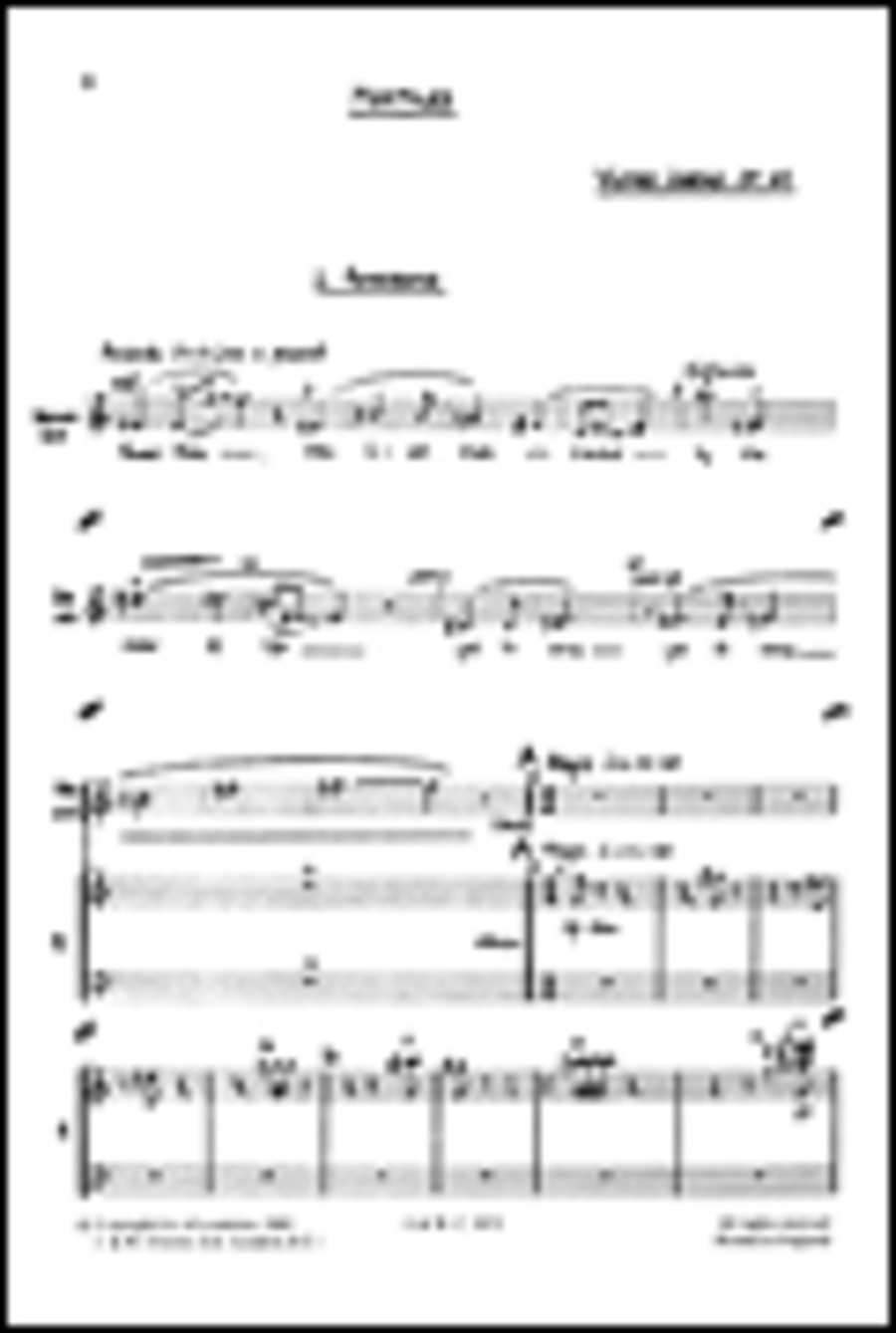 Josephs: Mortales (Vocal Score) Tenor Voice scores gallery preview page 1