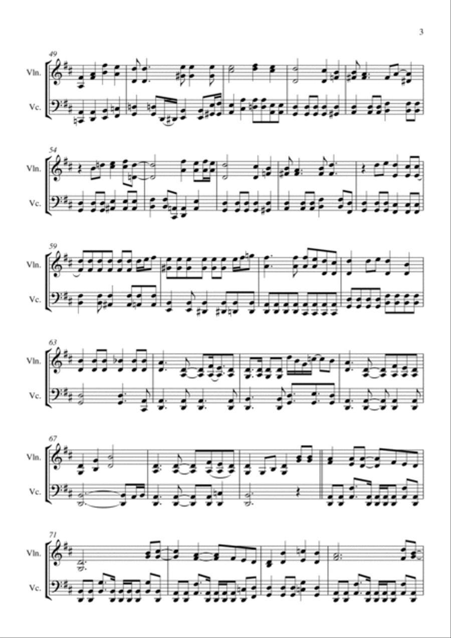 Bridge Over Troubled Water Score and Parts scores gallery preview page 4