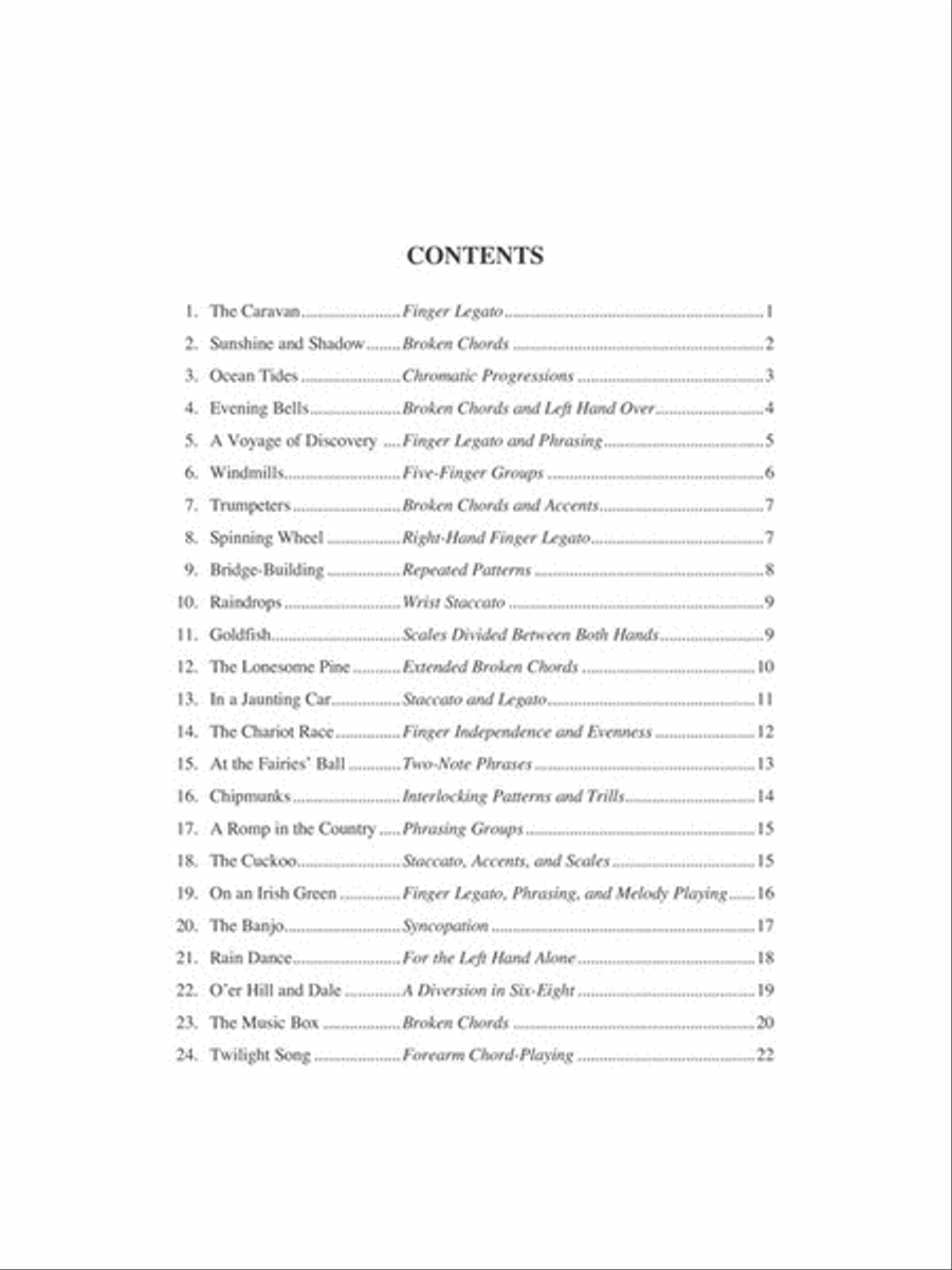 First Grade Etudes Piano Method scores gallery preview page 2