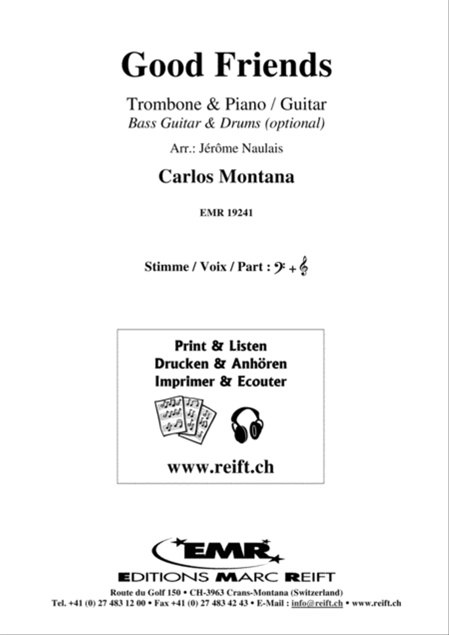Good Friends Trombone scores gallery preview page 2
