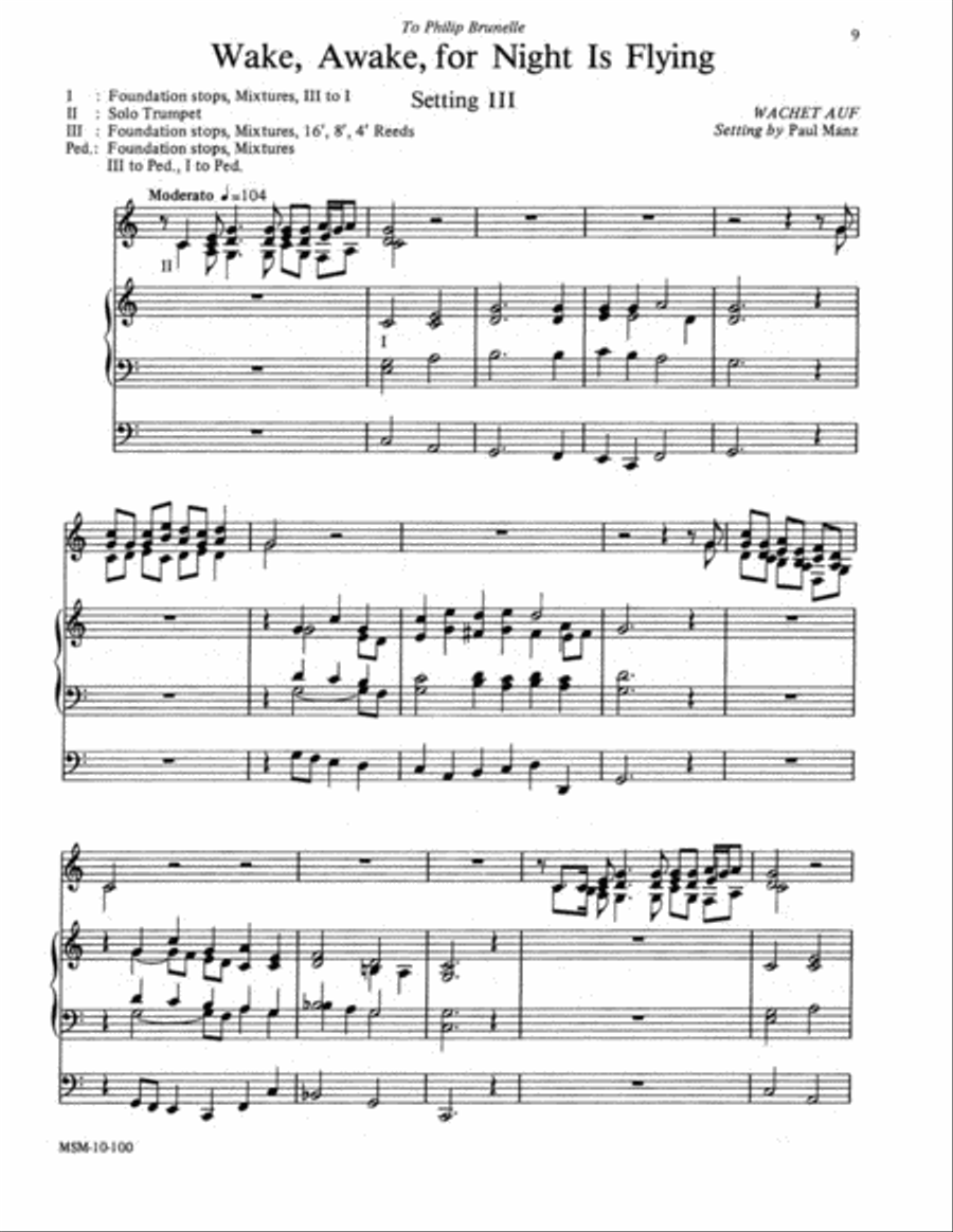 Improvisations for the Christmas Season, Set 1 Organ scores gallery preview page 5