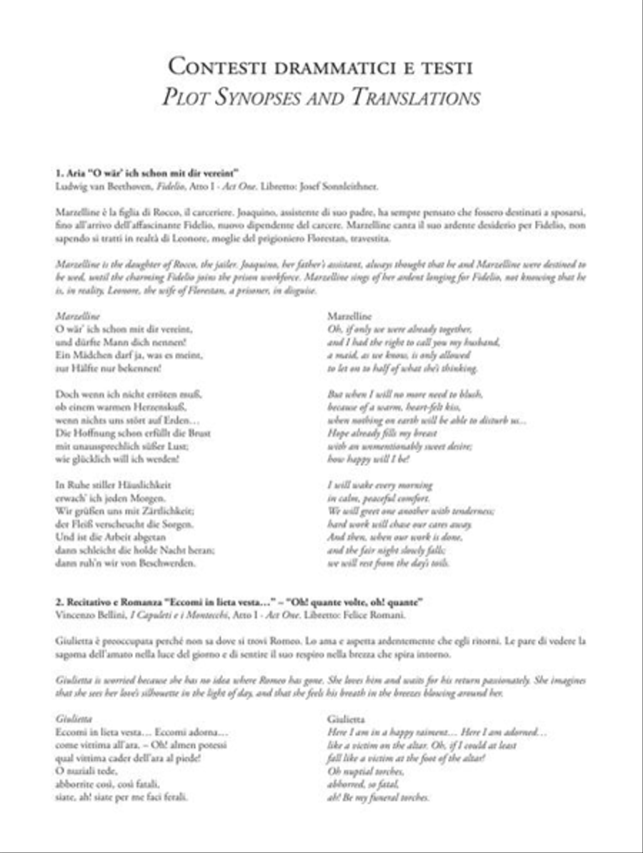 Ricordi Opera Anthology: Soprano, Volume 1 Voice scores gallery preview page 5