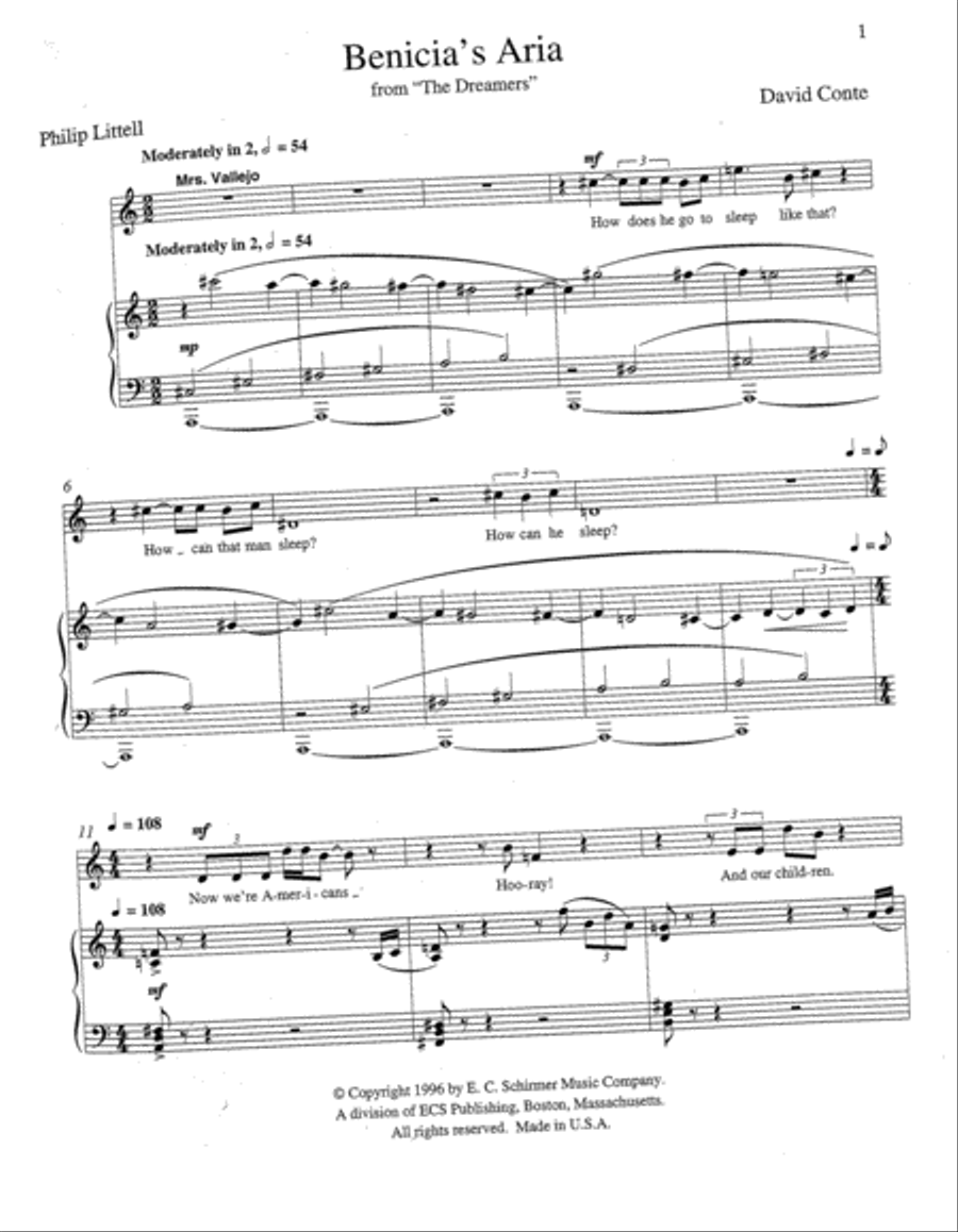 Opera Aria Anthology, Volume 2 (Mezzo-Soprano) Mezzo-Soprano Voice scores gallery preview page 3