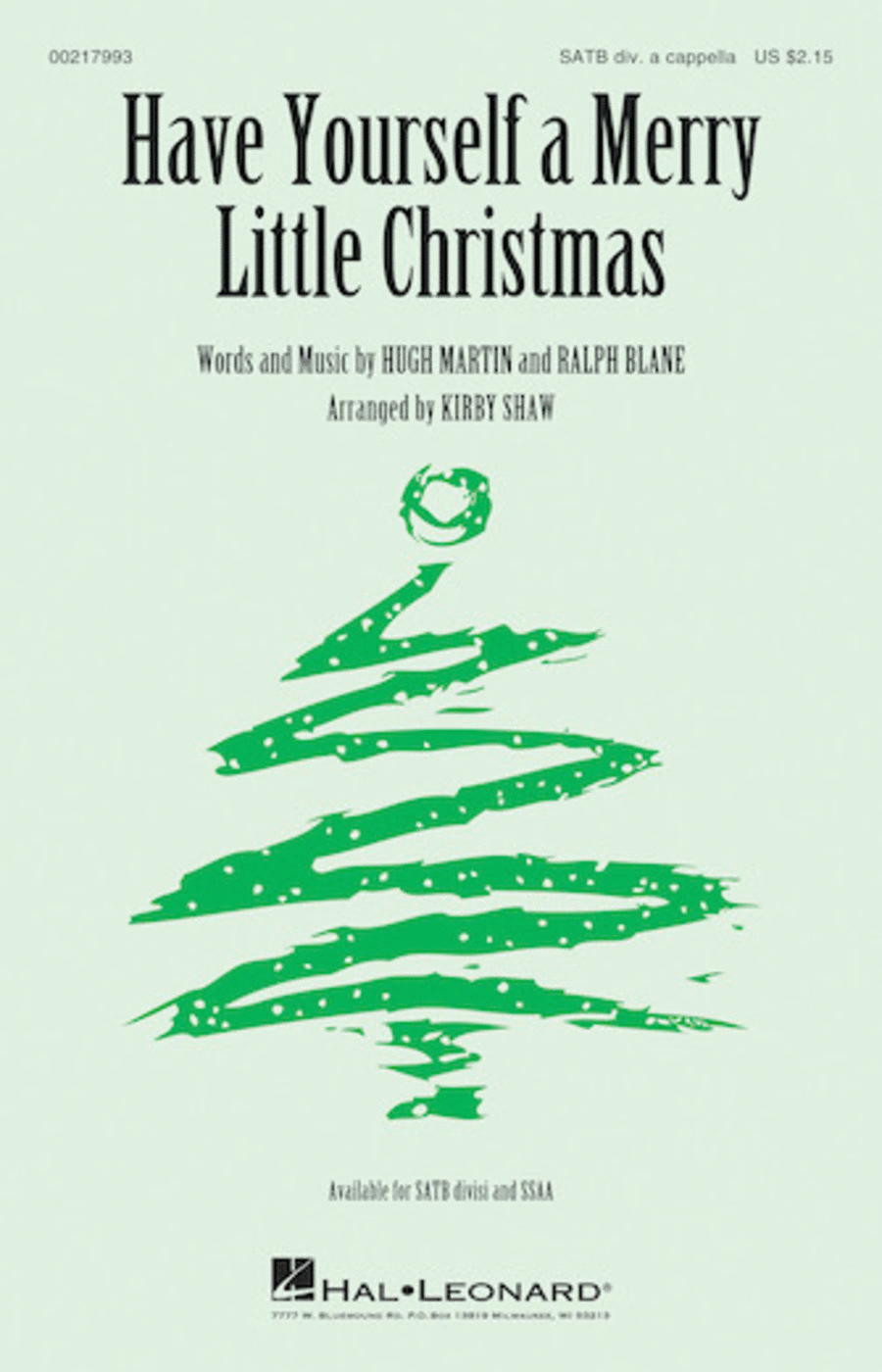 Have Yourself a Merry Little Christmas SSAA scores gallery preview page 1