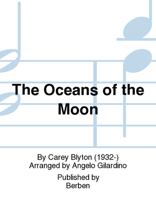 Book cover for The Oceans of the Moon