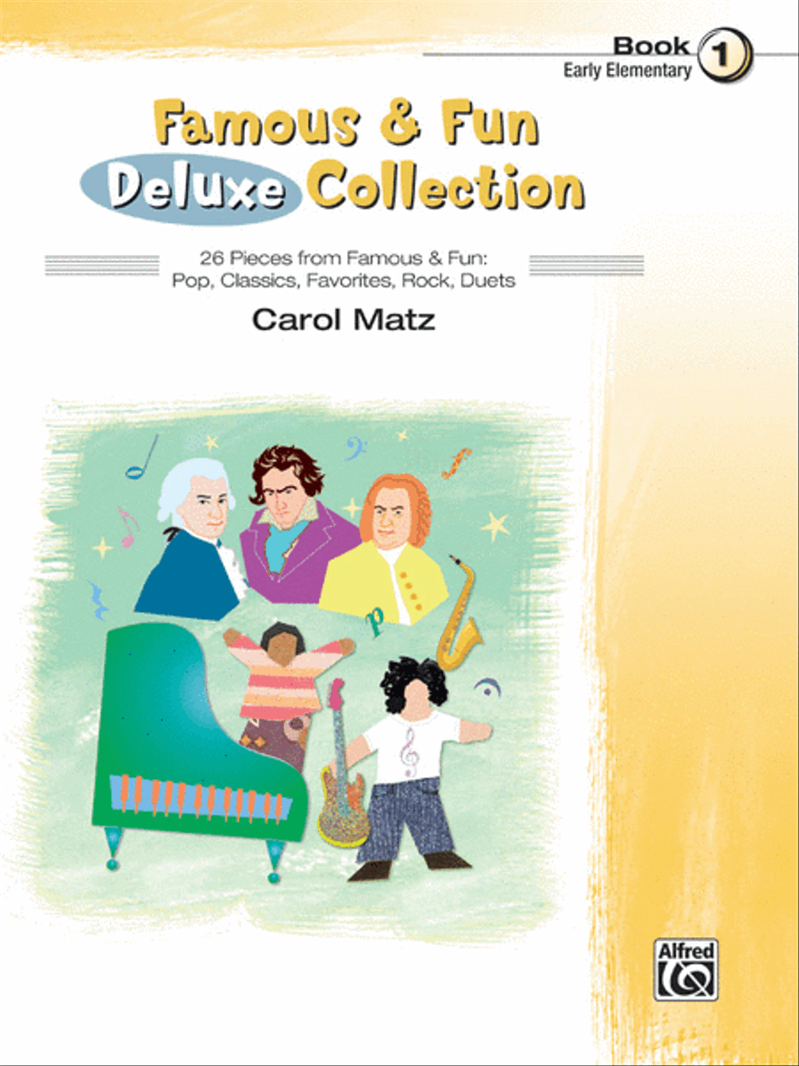 Famous & Fun Deluxe Collection, Book 1 Piano Method scores gallery preview page 1