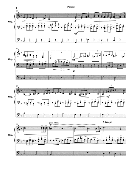 Pavane, Op. 50 by Gabriel Fauré