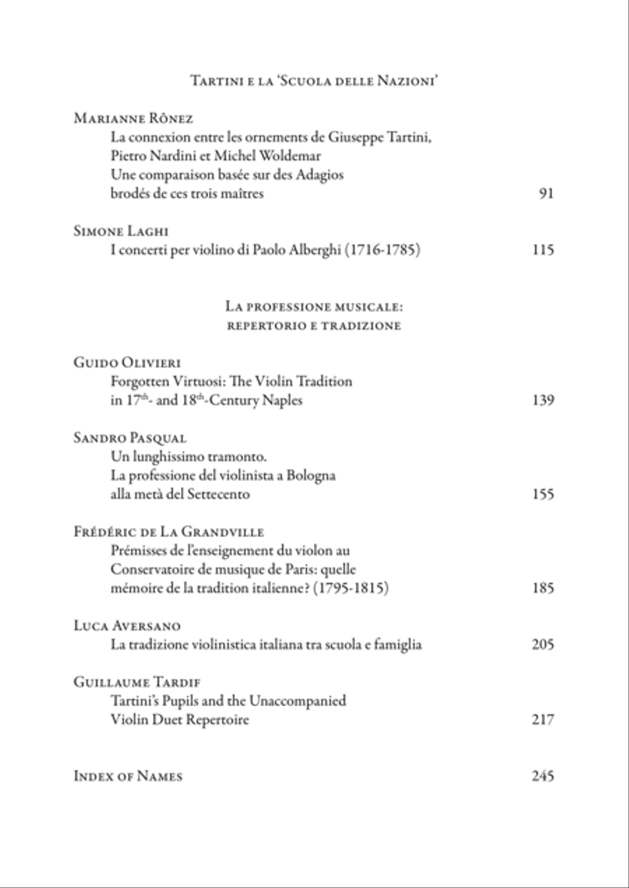 La tradizione violinistica italiana nel ’700 Violin scores gallery preview page 7