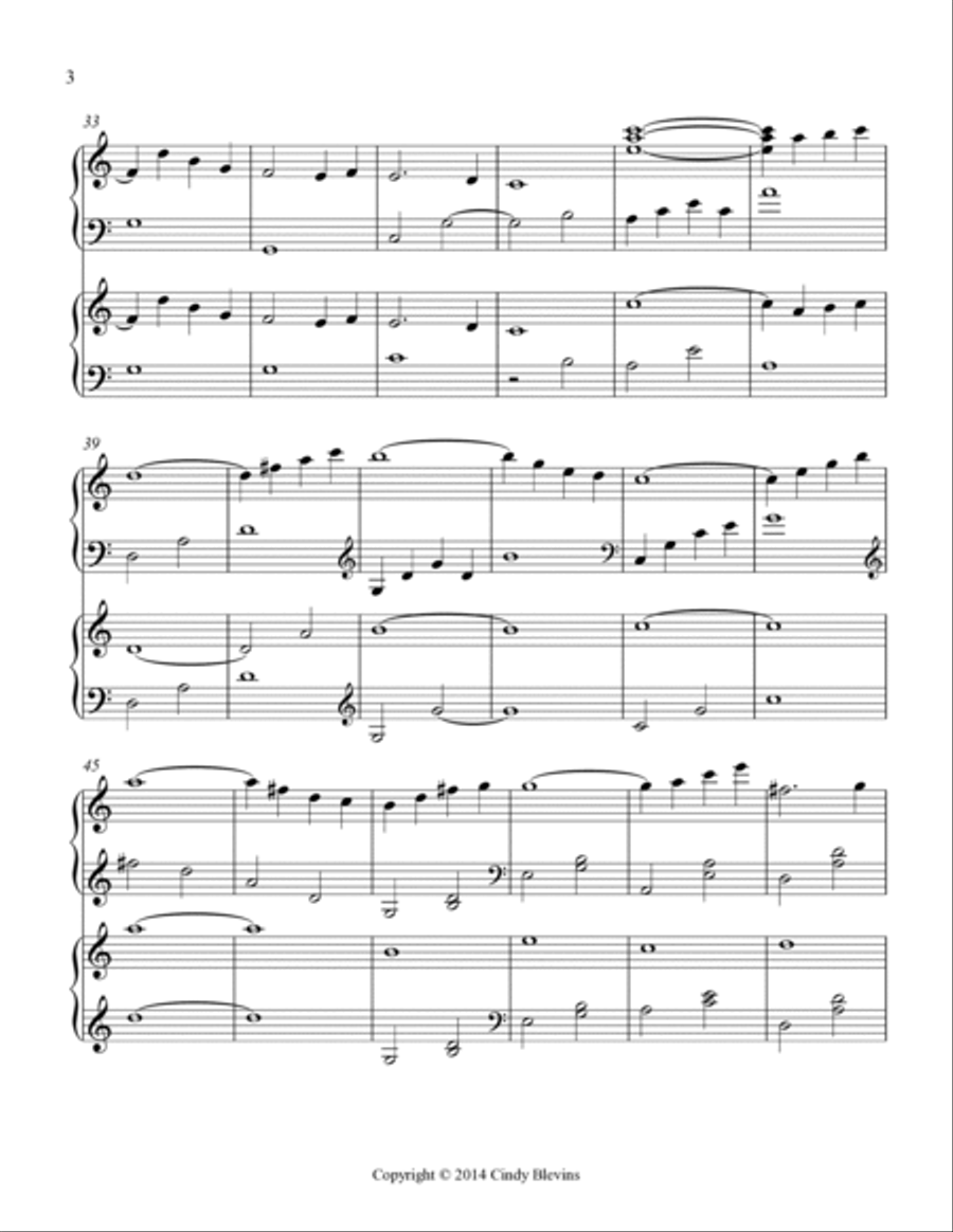 Arioso, for Harp Duet Arioso, for Harp Duet Harp scores gallery preview page 4