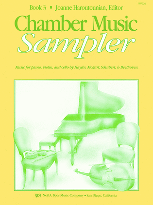 Book cover for Chamber Music Sampler, Book 3