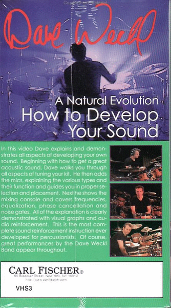 A Natural Evolution - How to Develop Your Sound