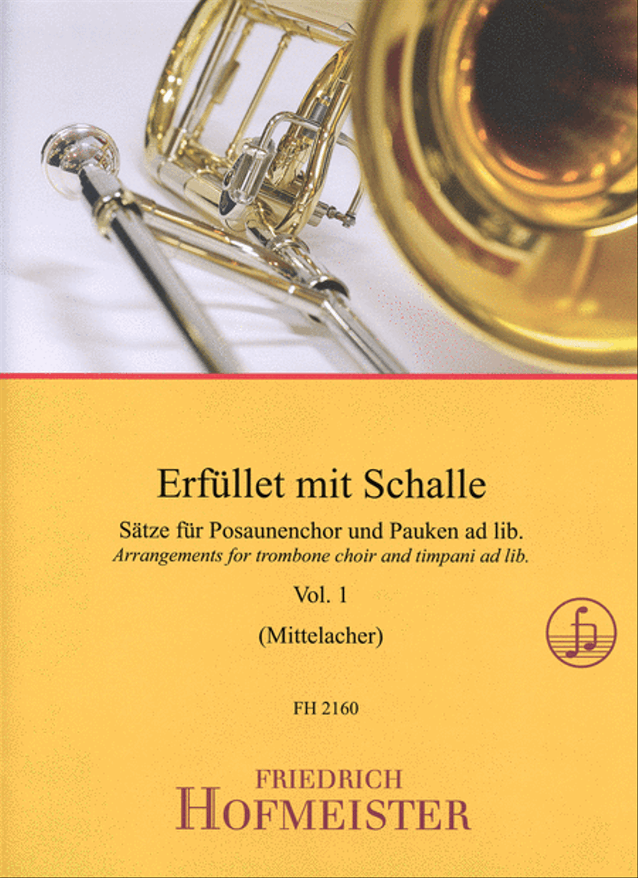 Erfüllet mit Schalle, Vol. 1 Choir scores gallery preview page 1