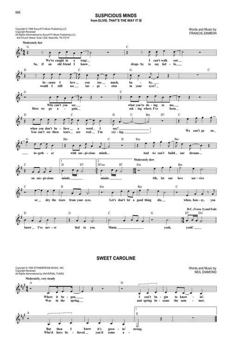 Best Fake Book Ever – 5th Edition Electric Guitar scores gallery preview page 6