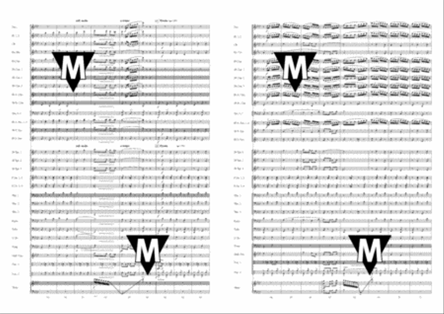 Old Russian Romances Concert Band scores gallery preview page 5