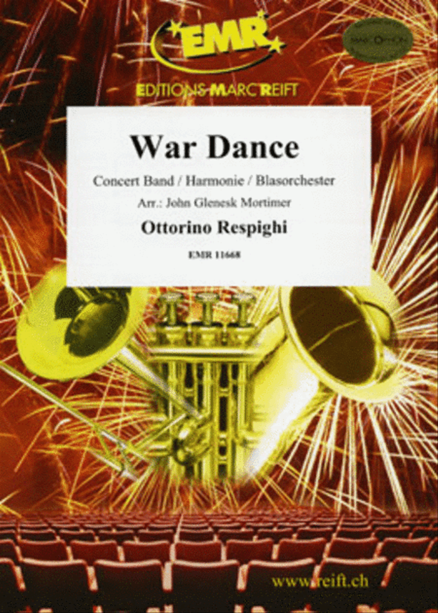 War Dance Concert Band scores gallery preview page 1