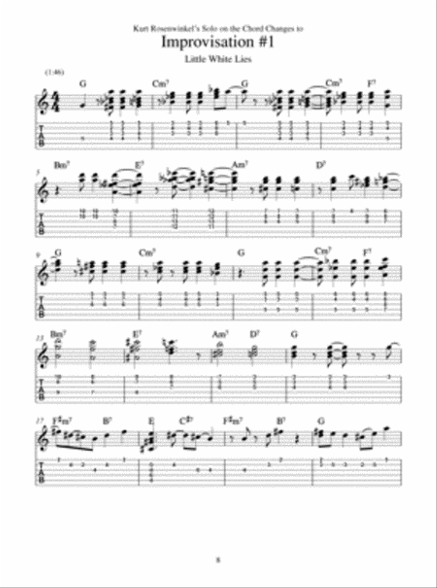 Kurt Rosenwinkel Trio - East Coast Love Affair Electric Guitar scores gallery preview page 5