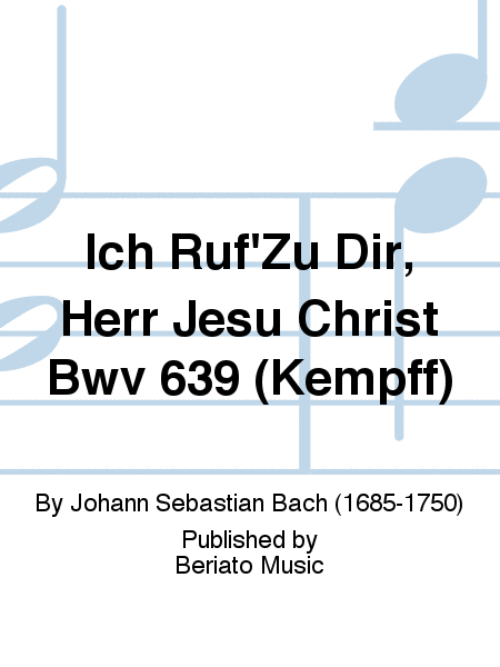 Choralvorspiel BWV 639