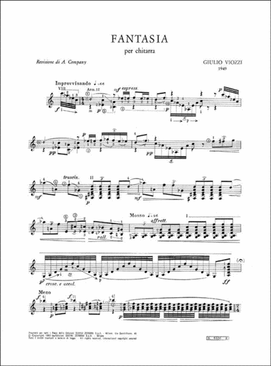 Fantasia (1949) Per Chitarra (5-15)