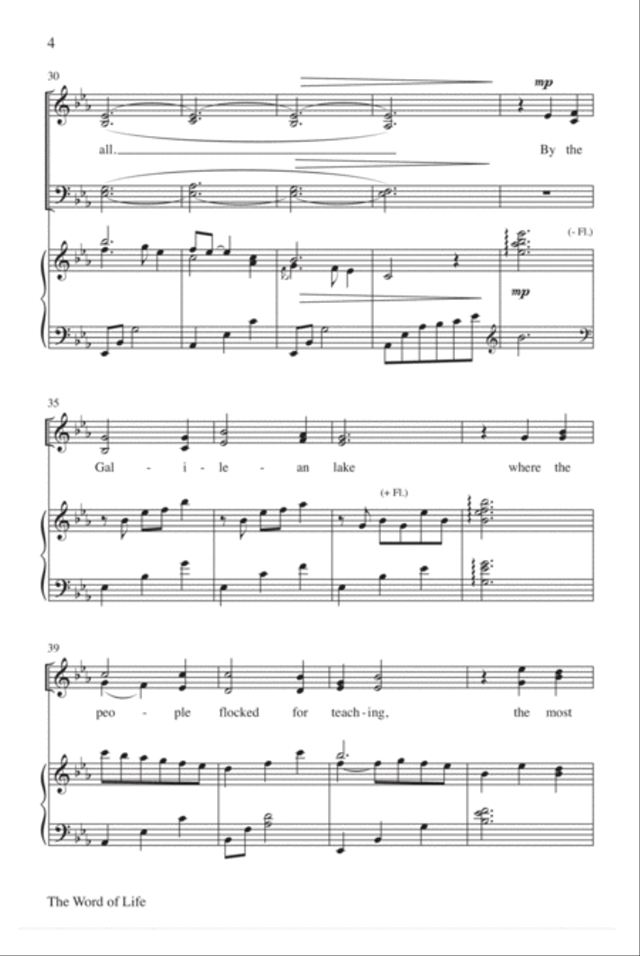 The Word of Life 4-Part scores gallery preview page 4