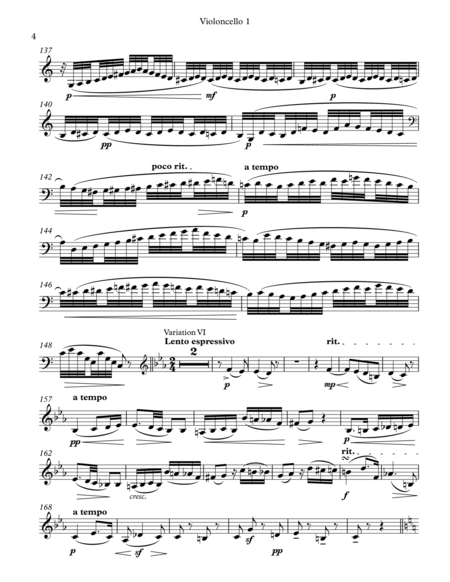 Variations on "La ci darem la mano" from Mozart's Don Giovanni for Cello Trio