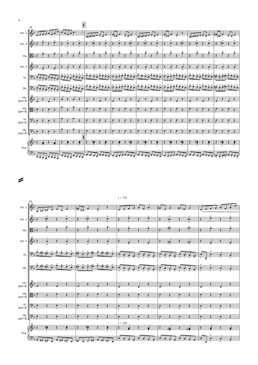 In the Hall of the Mountain King for Beginner and Advanced String Orchestra String Orchestra scores gallery preview page 4
