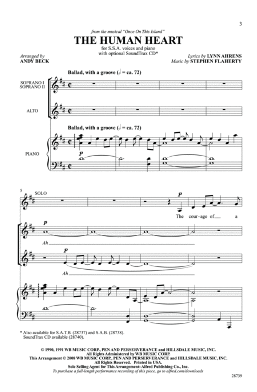 The Human Heart The Human Heart Women's Choir scores gallery preview page 2