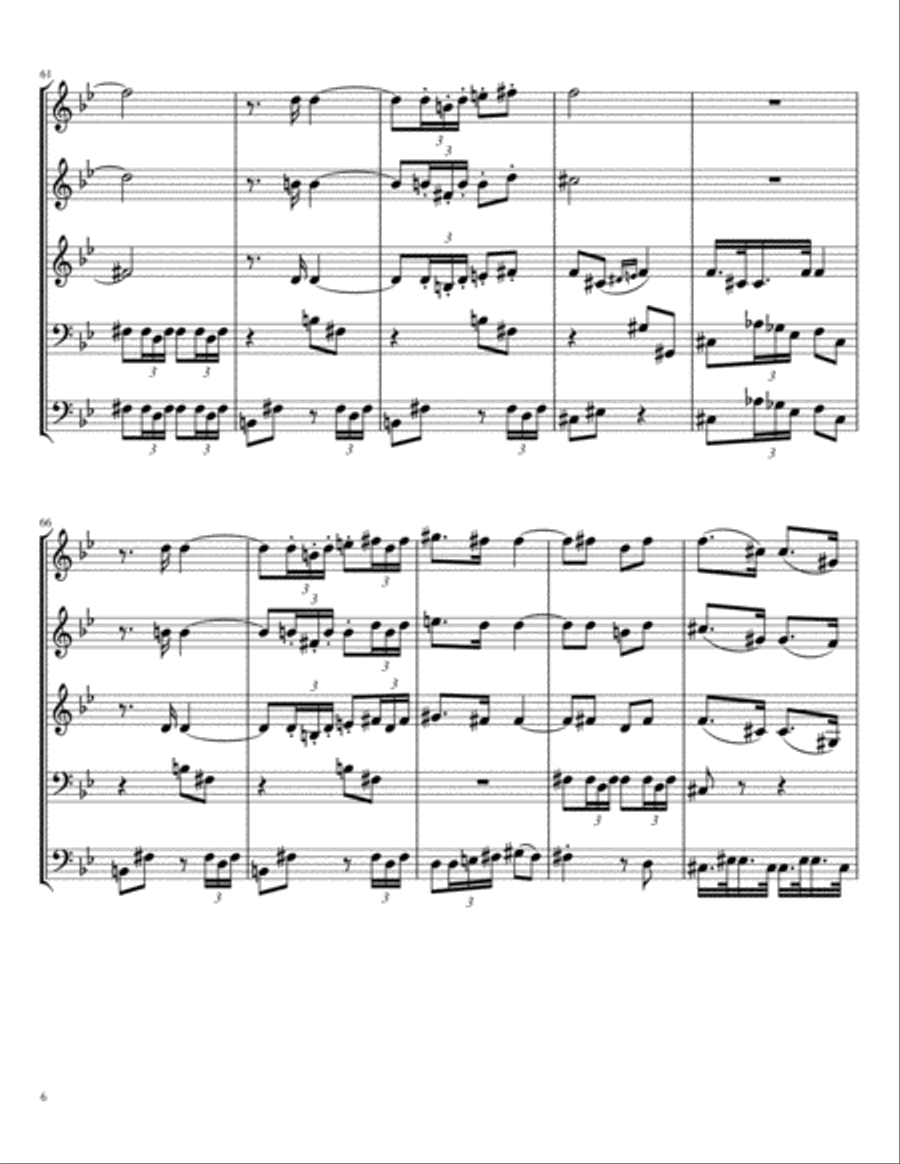 Time Marches On Time Marches On Brass Ensemble scores gallery preview page 6